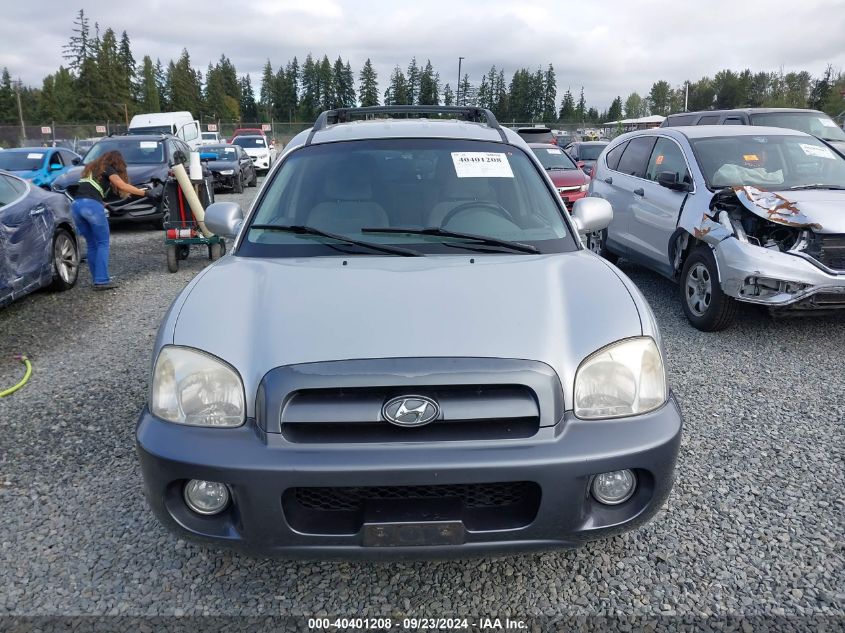 2006 Hyundai Santa Fe Gls/Limited VIN: KM8SC13E66U046605 Lot: 40401208