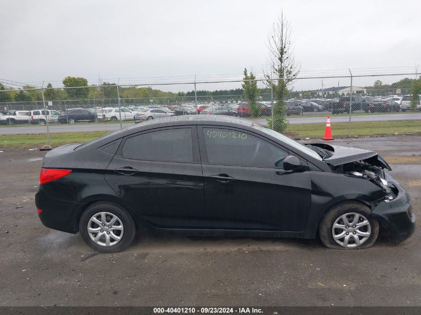 2013 Hyundai Accent Gls/Gs VIN: KMHCT4AEXDU494674 Lot: 40401210