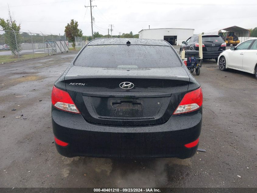 2013 Hyundai Accent Gls/Gs VIN: KMHCT4AEXDU494674 Lot: 40401210