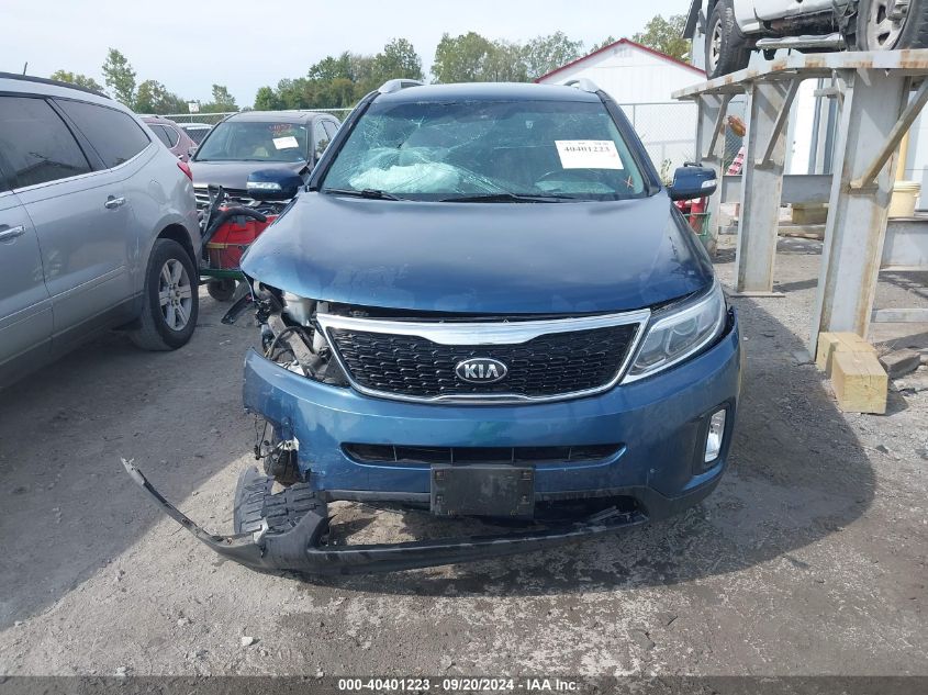 2015 Kia Sorento Lx VIN: 5XYKT3A67FG561240 Lot: 40401223