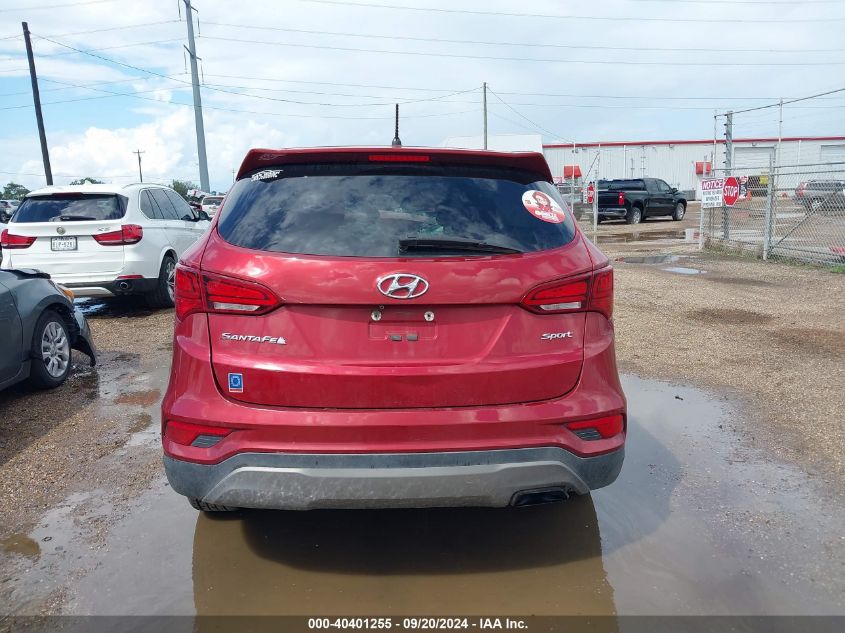 2018 Hyundai Santa Fe Sport 2.4L VIN: 5XYZT3LB7JG534122 Lot: 40401255