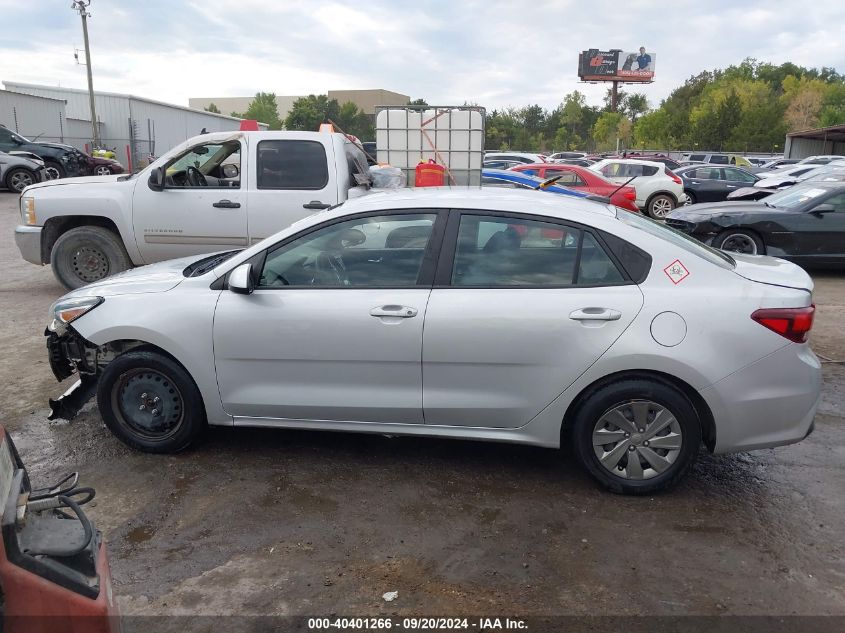 2020 Kia Rio Lx VIN: 3KPA24AD1LE343872 Lot: 40401266