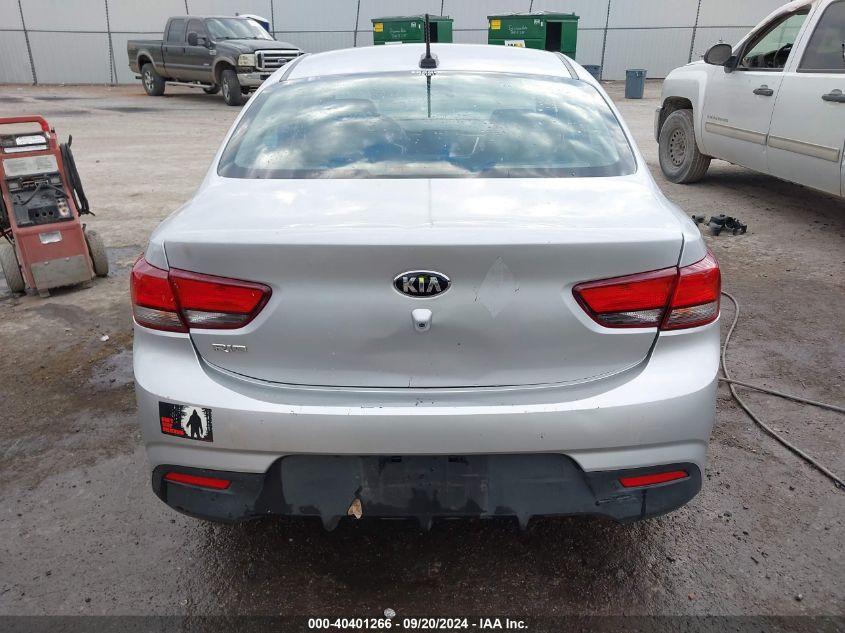 2020 Kia Rio Lx VIN: 3KPA24AD1LE343872 Lot: 40401266