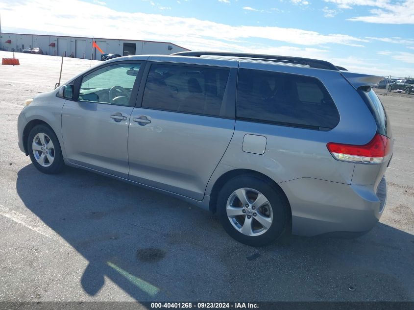 2013 Toyota Sienna Le VIN: 5TDKK3DC1DS305910 Lot: 40401268