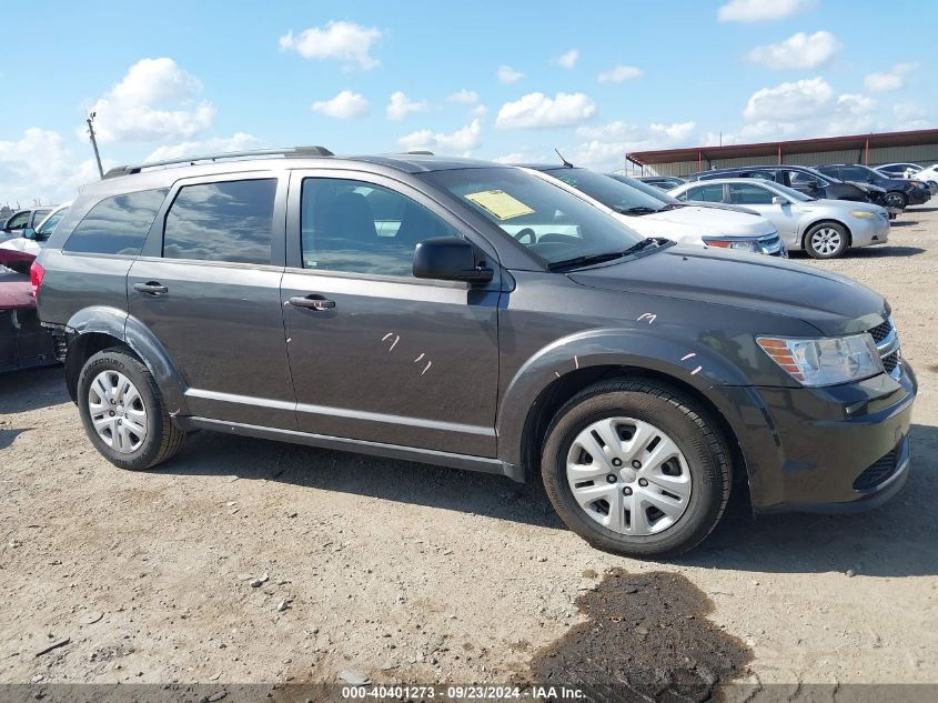 2017 Dodge Journey Se VIN: 3C4PDCAB7HT506444 Lot: 40401273