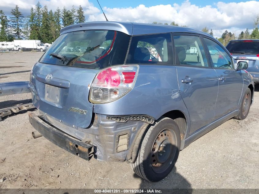 2008 Toyota Matrix Xr VIN: 2T1KR32E08C693534 Lot: 40401281