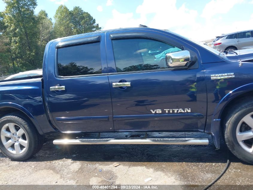 2010 Nissan Titan Se VIN: 1N6BA0EDXAN322941 Lot: 40401294