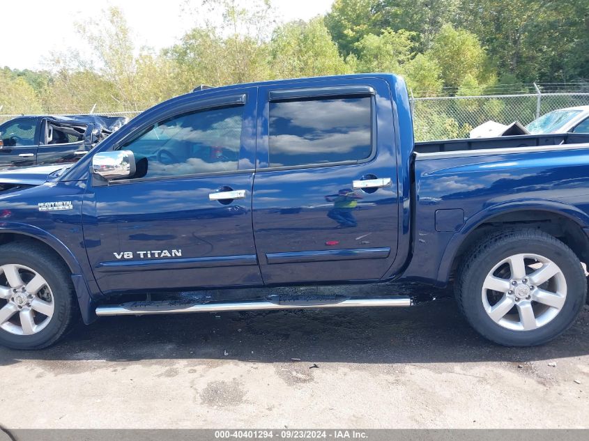 2010 Nissan Titan Se VIN: 1N6BA0EDXAN322941 Lot: 40401294