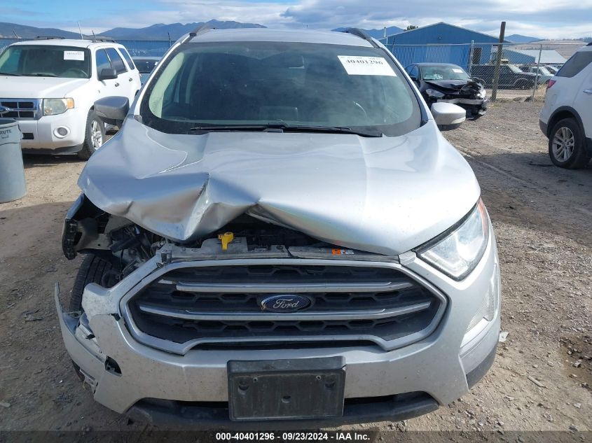 2020 Ford Ecosport Se VIN: MAJ6S3GL8LC389873 Lot: 40401296