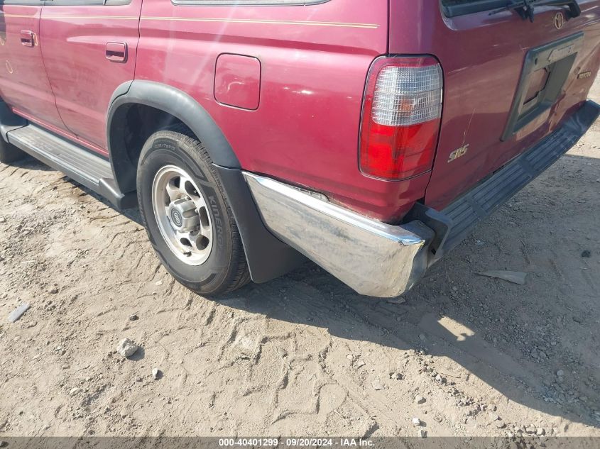 1996 Toyota 4Runner Sr5 VIN: JT3GN86R9T0018381 Lot: 40401299