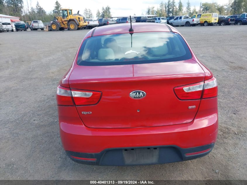 KNADM4A35D6209000 2013 Kia Rio Lx