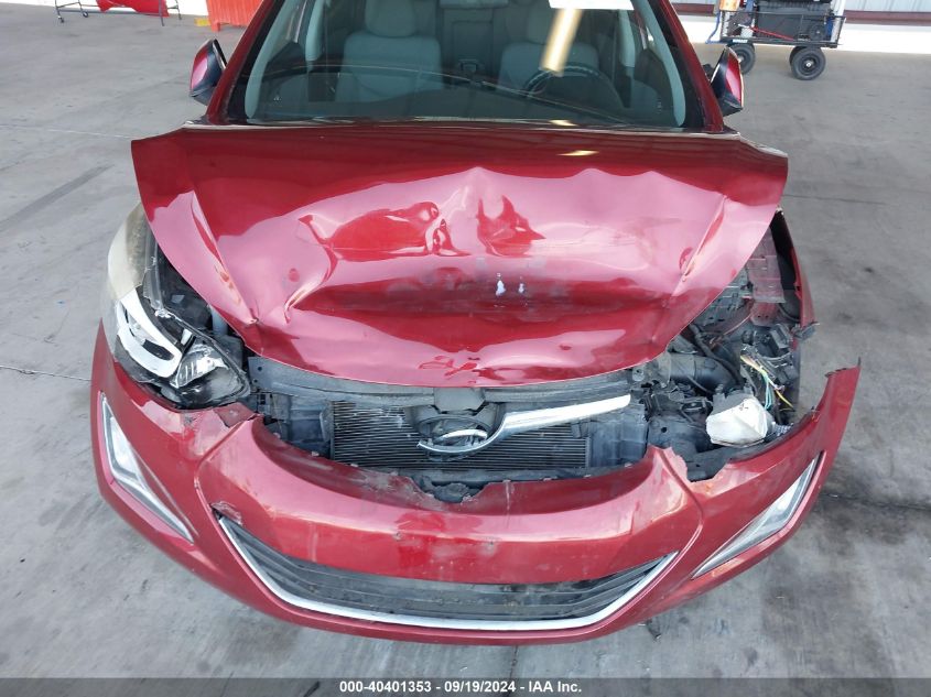 5NPDH4AE1EH537871 2014 Hyundai Elantra Se