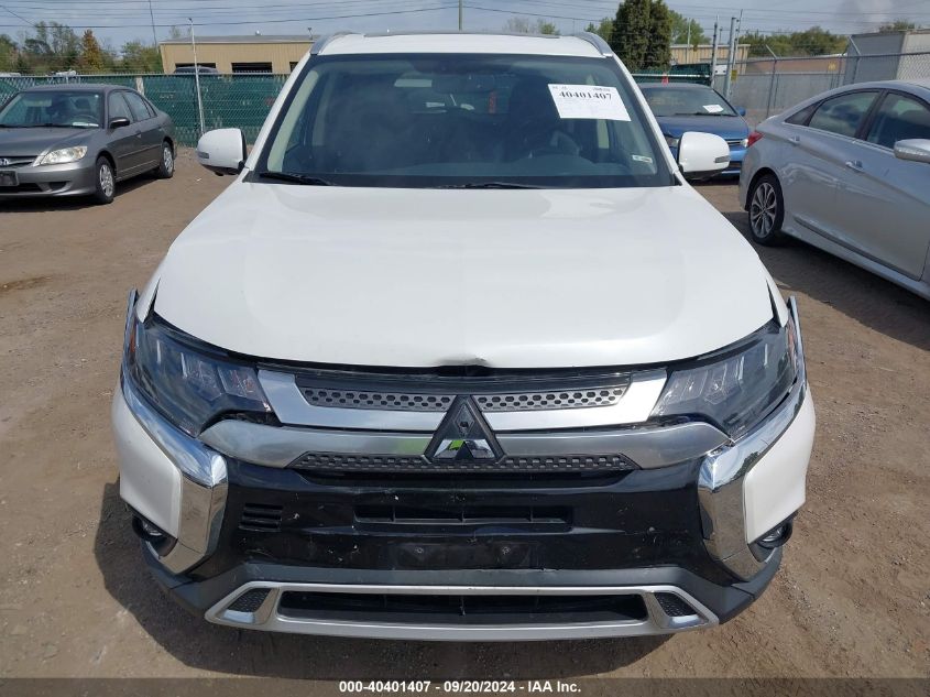 2019 Mitsubishi Outlander Sel VIN: JA4AZ3A35KZ020788 Lot: 40401407