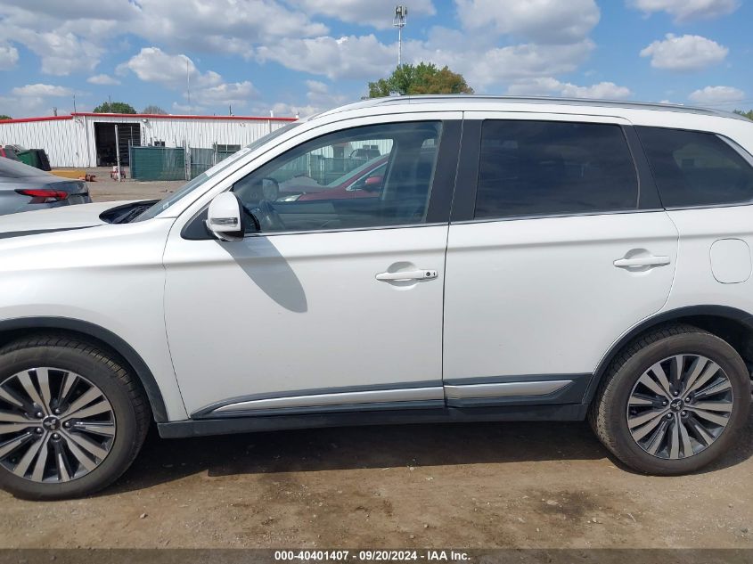 2019 Mitsubishi Outlander Sel VIN: JA4AZ3A35KZ020788 Lot: 40401407