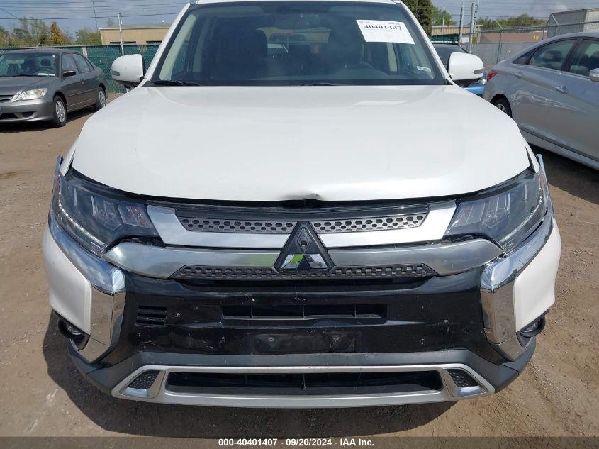 2019 Mitsubishi Outlander Sel VIN: JA4AZ3A35KZ020788 Lot: 40401407