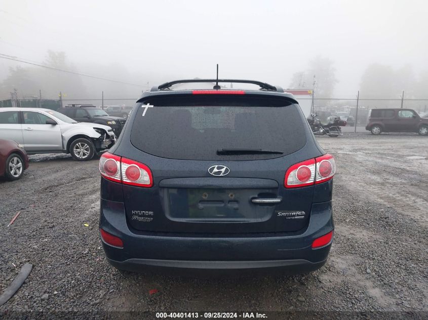 2011 Hyundai Santa Fe Limited V6 VIN: 5XYZKDAG8BG009580 Lot: 40401413