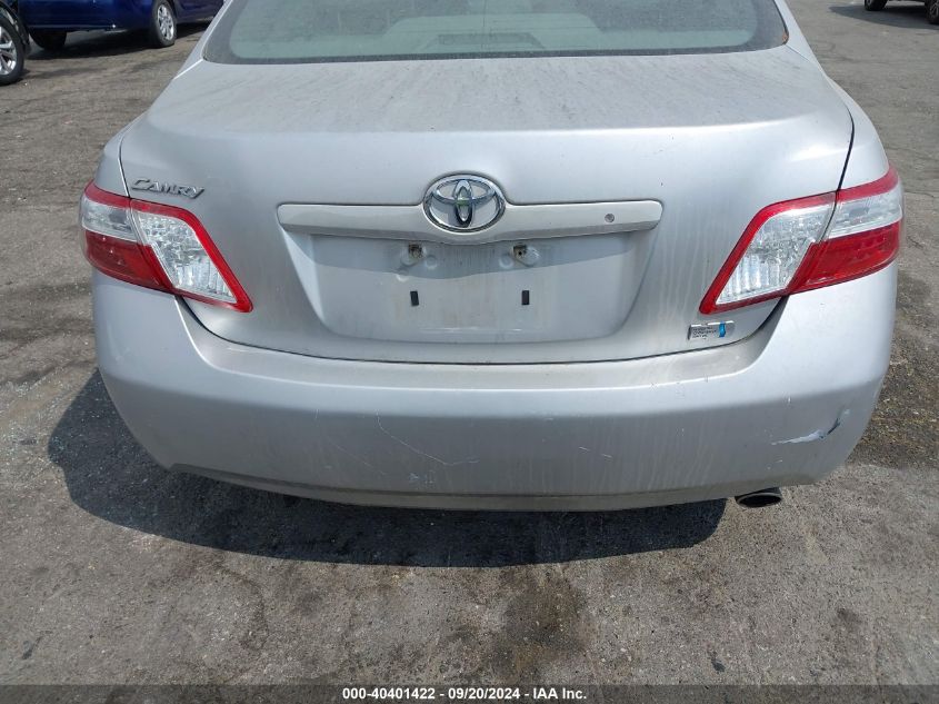 2008 Toyota Camry Hybrid VIN: JTNBB46K583048537 Lot: 40401422