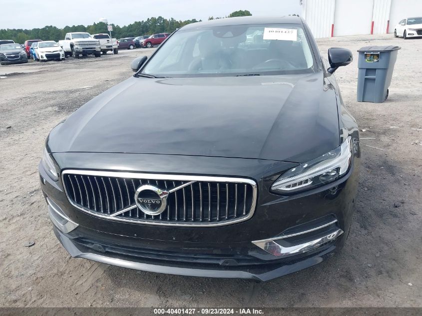 2017 Volvo S90 T6 Inscription VIN: YV1A22ML7H1006392 Lot: 40401427