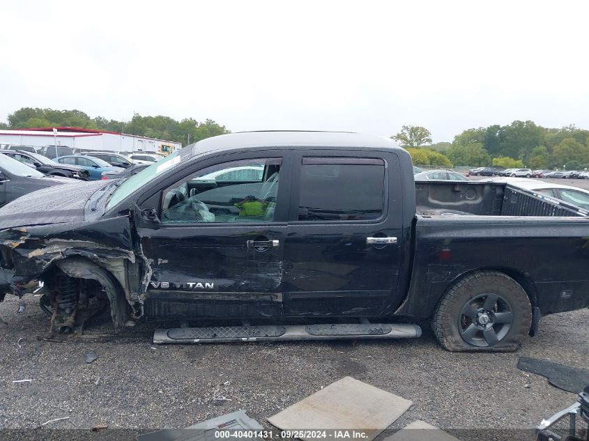 2005 Nissan Titan Le VIN: 1N6BA07B25N553902 Lot: 40401431