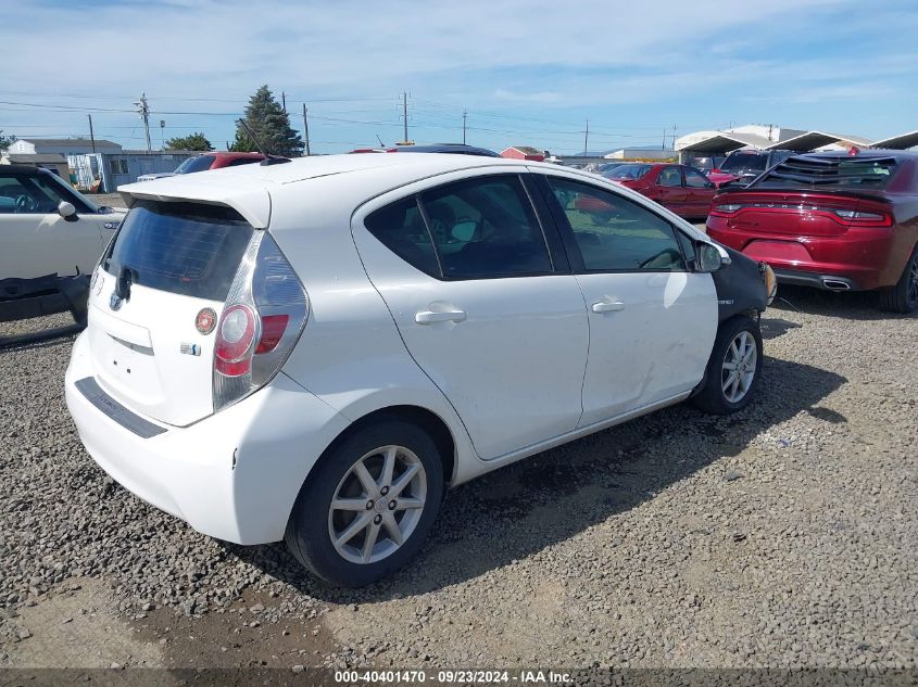 VIN JTDKN3DU1E0378232 2012 TOYOTA PRIUS C no.4