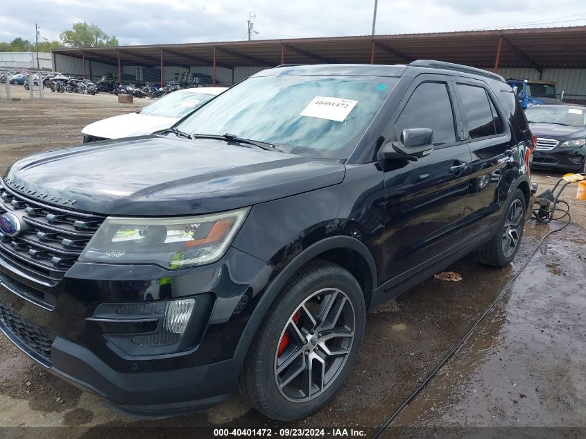 1FM5K8GTXGGA09512 2016 FORD EXPLORER - Image 2