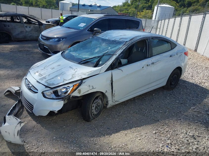 KMHCT4AE8GU137580 2016 HYUNDAI ACCENT - Image 2