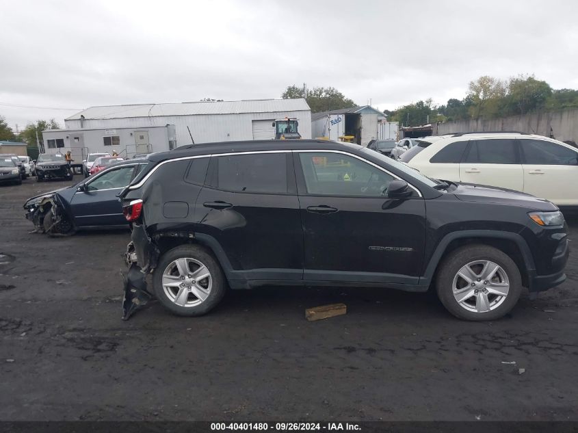 2022 JEEP COMPASS LATITUDE 4X4 - 3C4NJDBBXNT153472