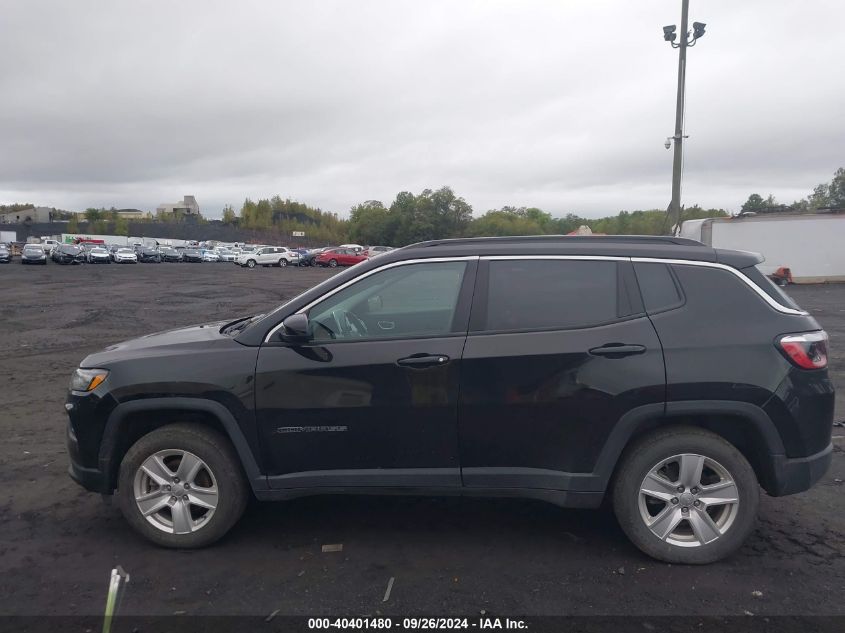 2022 JEEP COMPASS LATITUDE 4X4 - 3C4NJDBBXNT153472