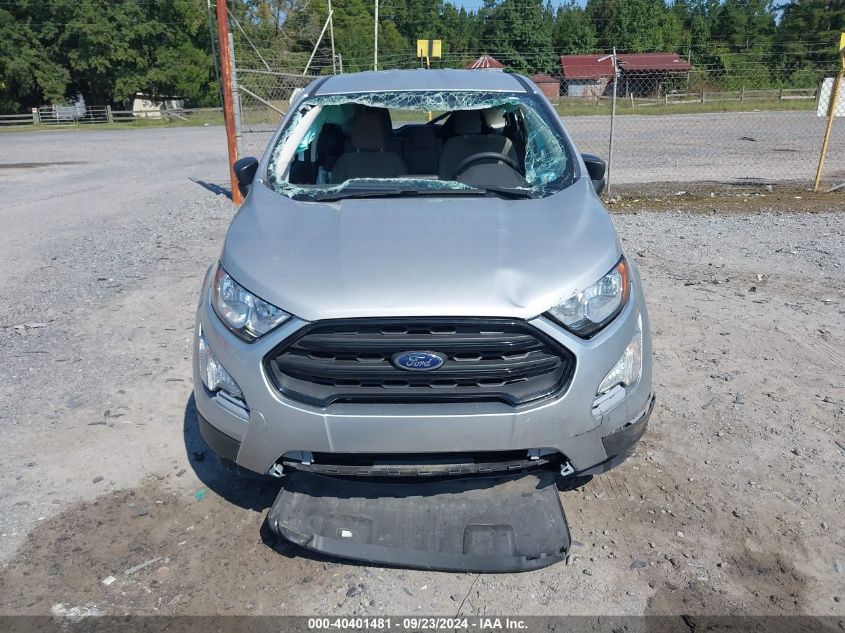 2020 Ford Ecosport S VIN: MAJ3S2FE9LC317807 Lot: 40401481