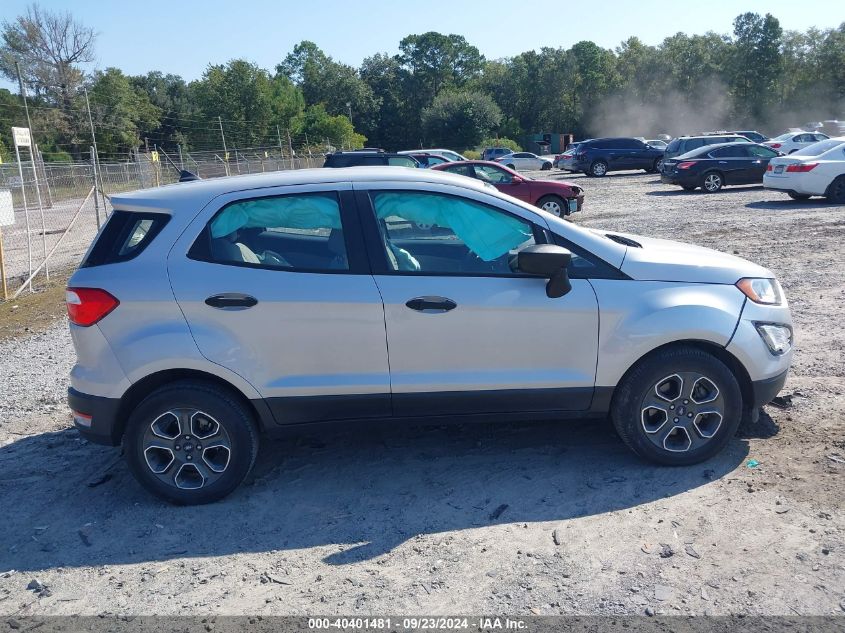 2020 Ford Ecosport S VIN: MAJ3S2FE9LC317807 Lot: 40401481