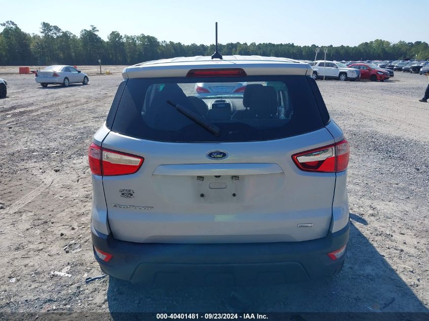 MAJ3S2FE9LC317807 2020 Ford Ecosport S