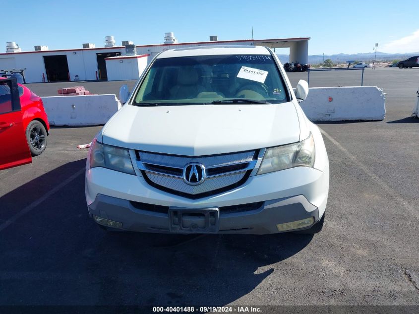 2008 Acura Mdx Technology Package VIN: 2HNYD28468H529738 Lot: 40401488