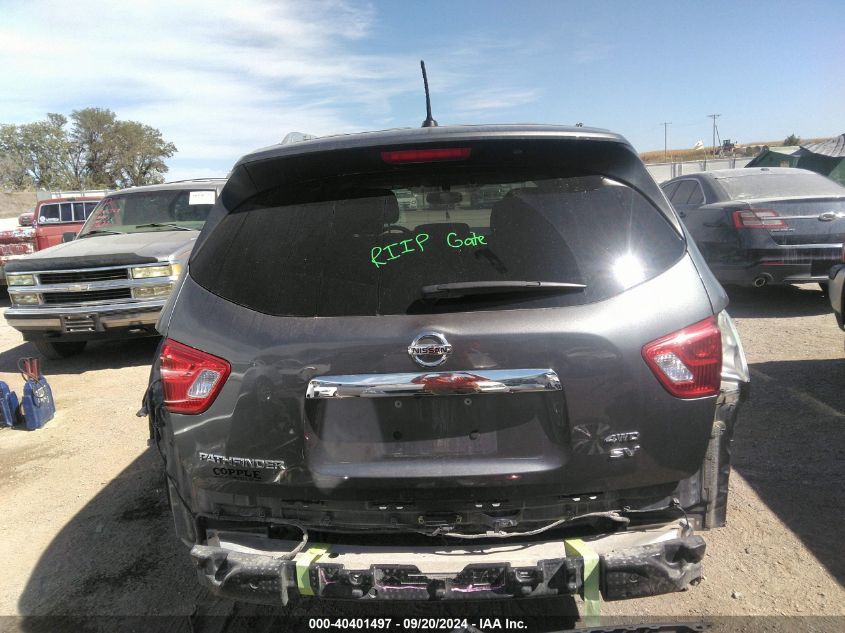 2018 Nissan Pathfinder Sv VIN: 5N1DR2MMXJC637716 Lot: 40401497