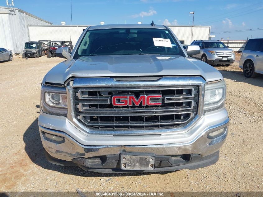 2016 GMC Sierra 1500 Sle VIN: 3GTP1MEC3GG329206 Lot: 40401538