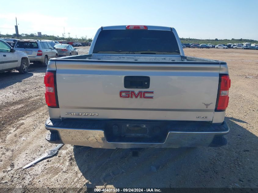 2016 GMC Sierra 1500 Sle VIN: 3GTP1MEC3GG329206 Lot: 40401538