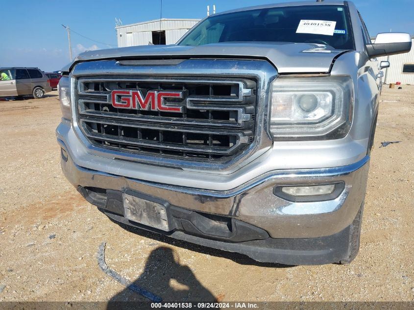 2016 GMC Sierra 1500 Sle VIN: 3GTP1MEC3GG329206 Lot: 40401538