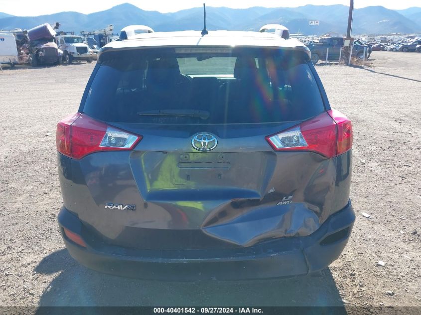 2013 Toyota Rav4 Le VIN: JTMBFREV7DD036251 Lot: 40401542