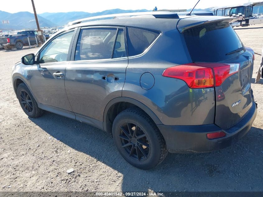 2013 Toyota Rav4 Le VIN: JTMBFREV7DD036251 Lot: 40401542