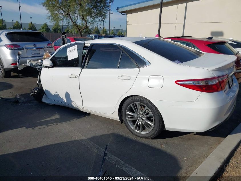 2015 Toyota Camry Se VIN: 4T1BF1FK1FU078354 Lot: 40401545