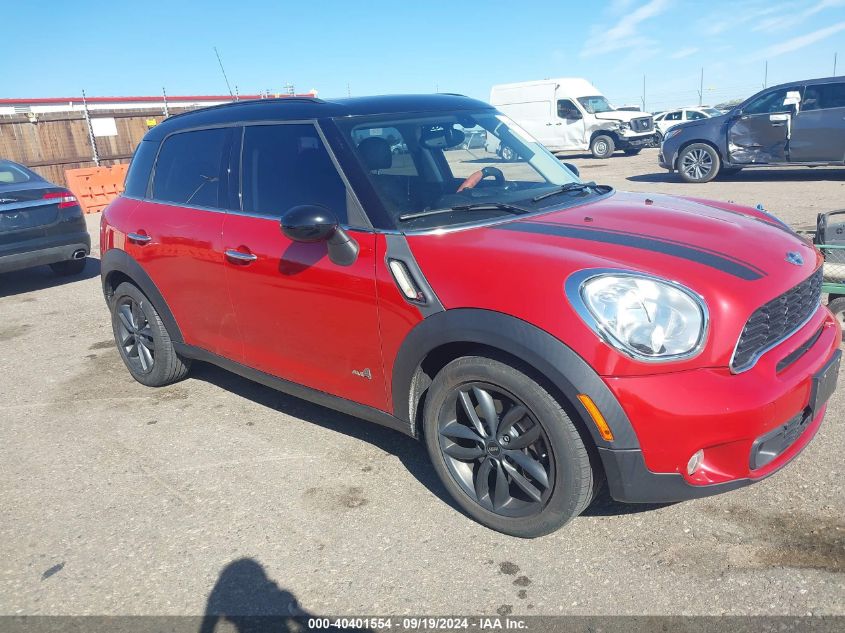 2013 Mini Countryman Cooper S VIN: WMWZC5C58DWP32329 Lot: 40401554