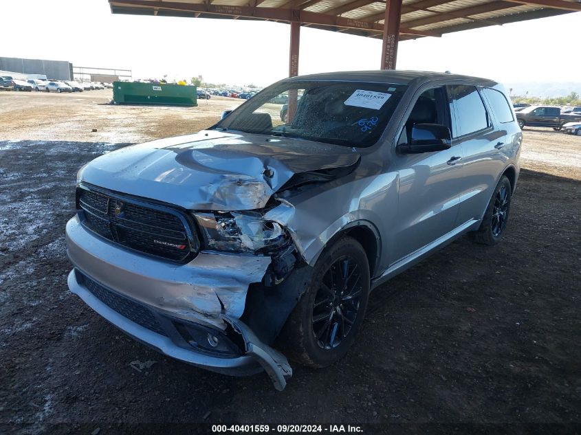 2016 Dodge Durango Sxt VIN: 1C4RDHAG9GC483227 Lot: 40401559