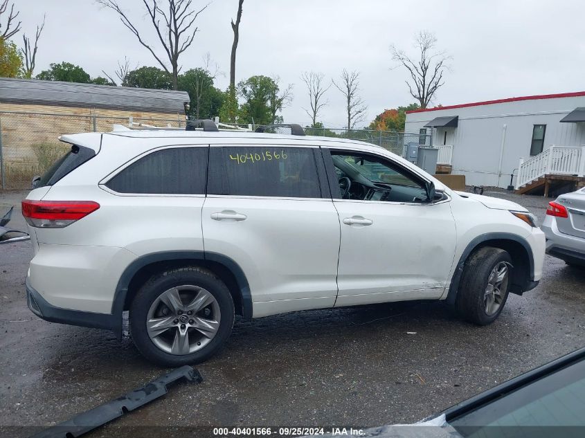 2017 Toyota Highlander Limited VIN: 5TDDZRFH4HS479170 Lot: 40401566