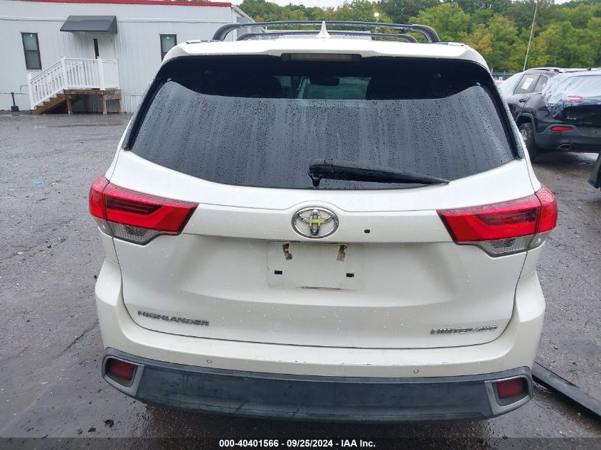 2017 Toyota Highlander Limited VIN: 5TDDZRFH4HS479170 Lot: 40401566