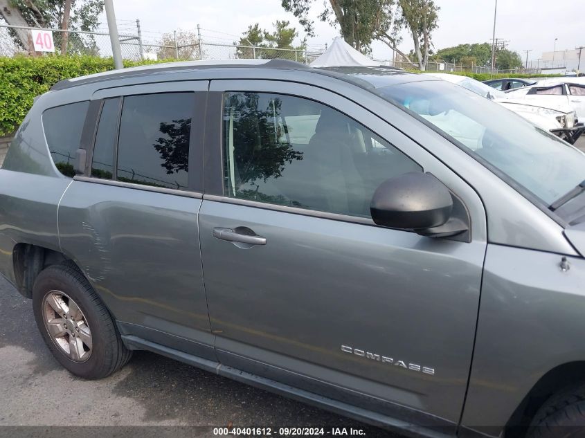 2014 Jeep Compass Sport VIN: 1C4NJCBAXED546041 Lot: 40401612