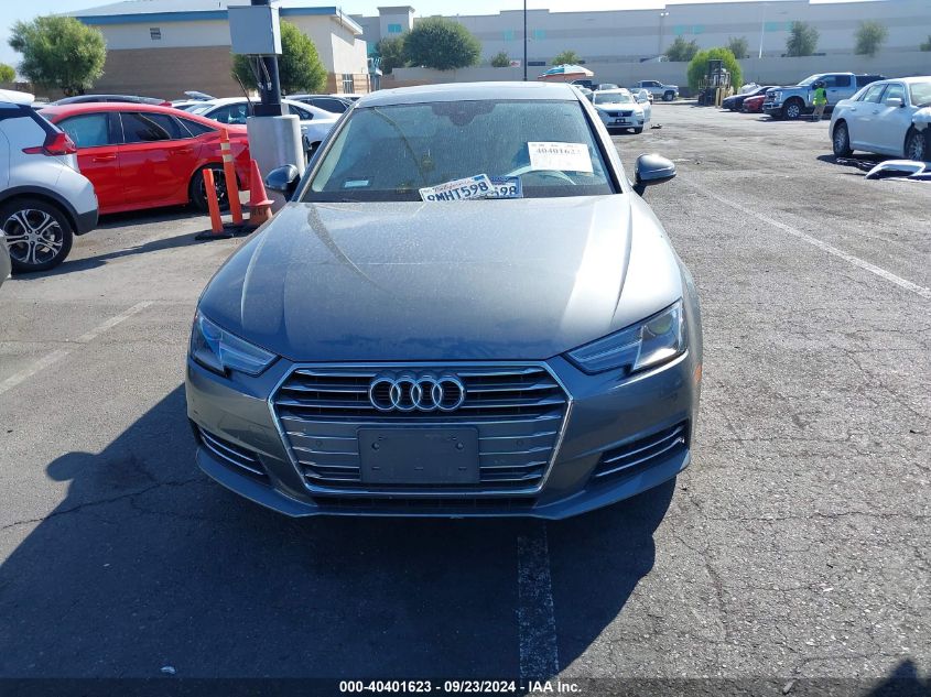 2017 Audi A4 Premium VIN: WAUGNAF44HN017640 Lot: 40401623