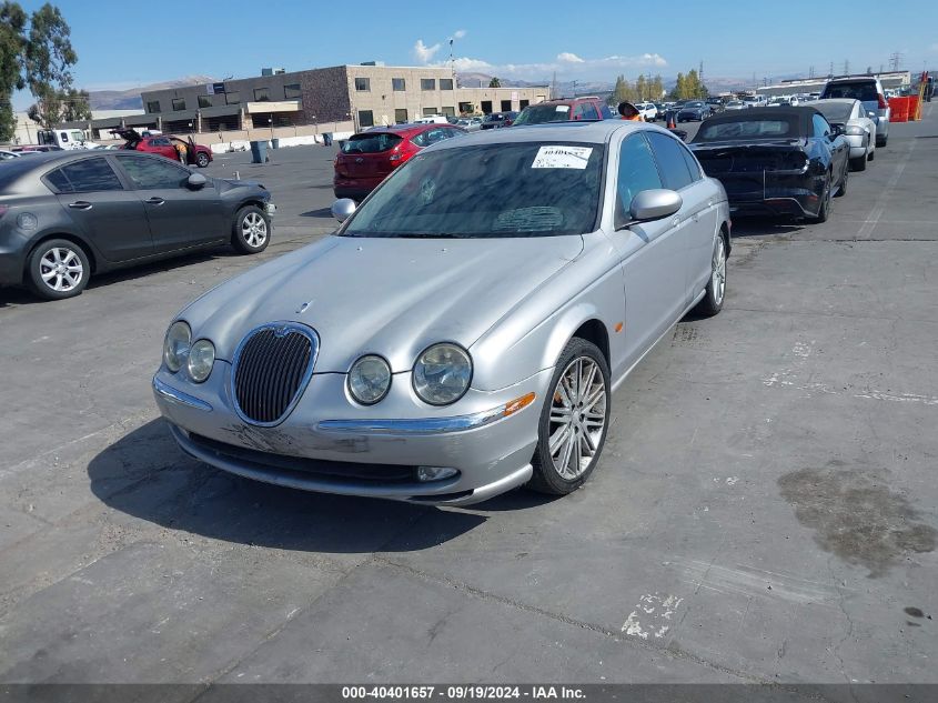 2003 Jaguar S-Type 3.0L V6 VIN: SAJEA01TX3FM76903 Lot: 40401657