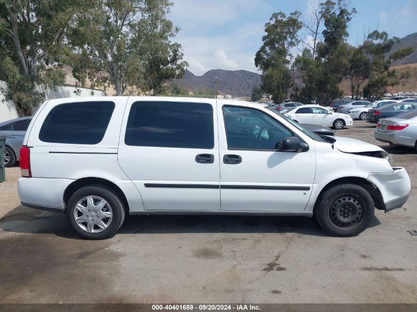 2008 Chevrolet Uplander Cargo VIN: 1GBDV13W48D112933 Lot: 40401659