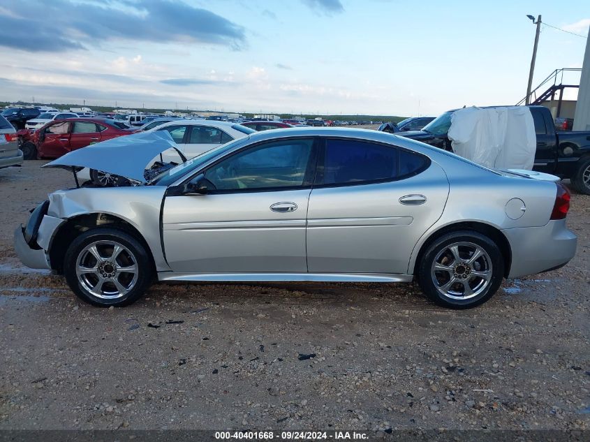 2004 Pontiac Grand Prix Gt1 VIN: 2G2WP522X41236512 Lot: 40401668