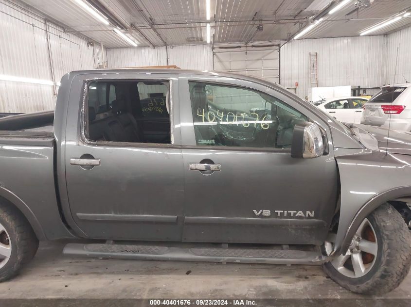 2009 Nissan Titan Le VIN: 1N6BA07C89N310822 Lot: 40401676