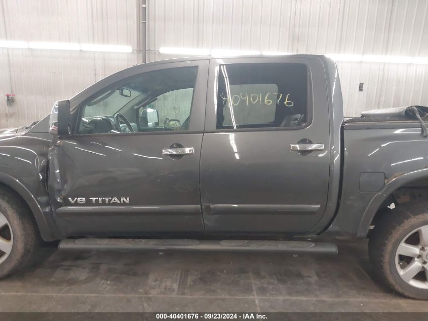 2009 Nissan Titan Le VIN: 1N6BA07C89N310822 Lot: 40401676